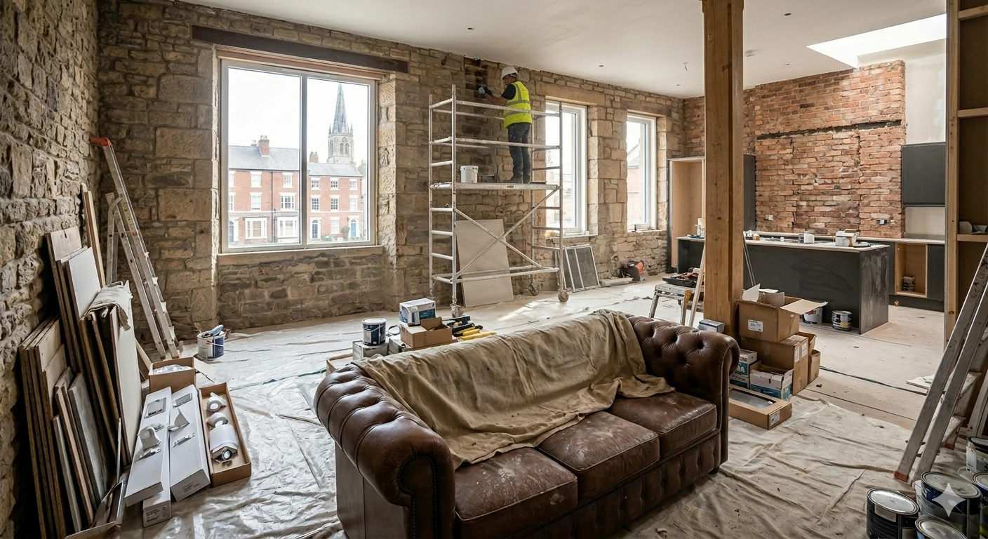 Interior space renovation in Chesterfield, MO