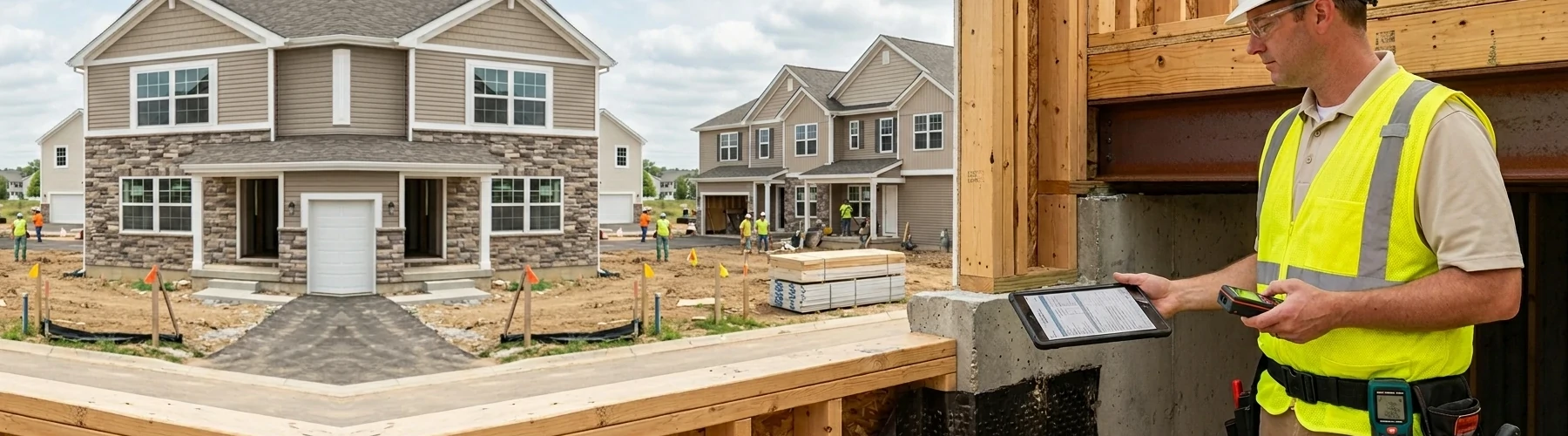 New construction inspection in Chesterfield, MO